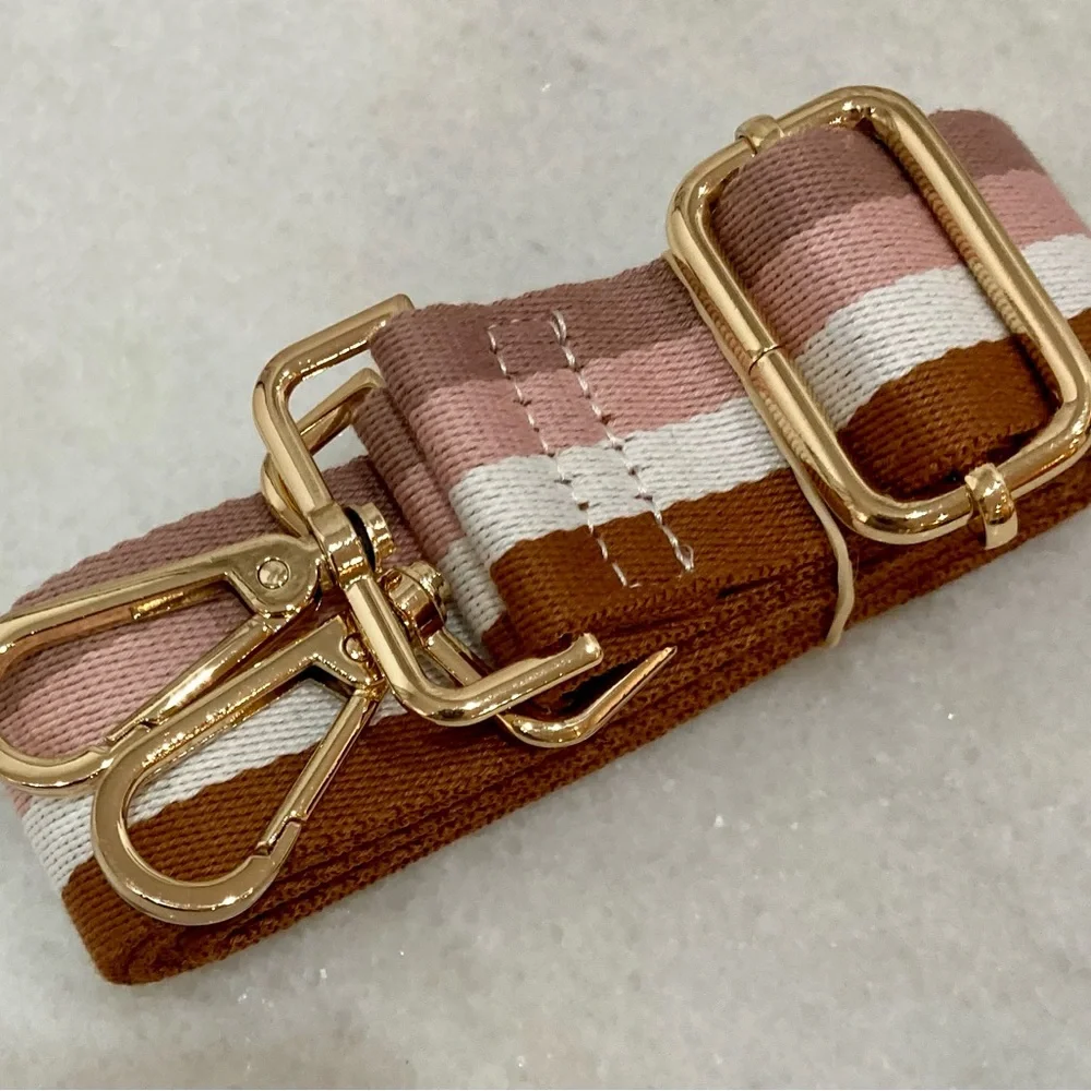 🔸NWT🔸 Adjustable Striped Crossbody Handbag Strap